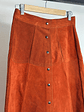 Falda gamuza naranja  - Miniatura 2