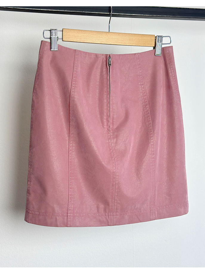 Falda mini rosada  3