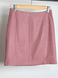 Falda mini rosada  - Miniatura 1