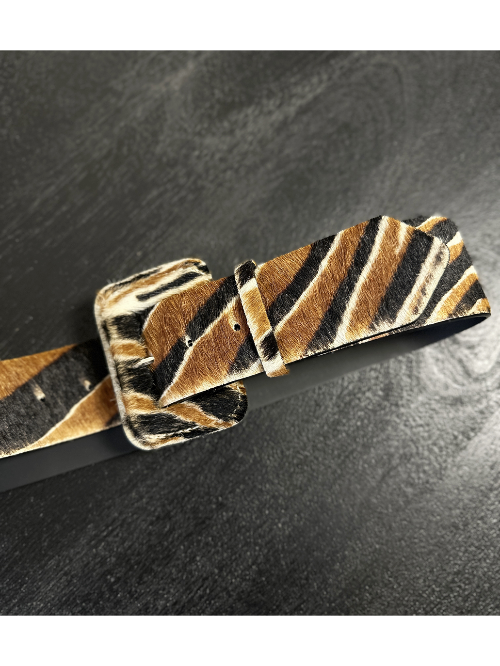Cinturón animal print 2