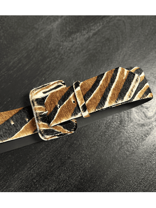Cinturón animal print