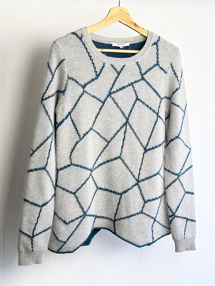 Chaleco diseño geométrico  1