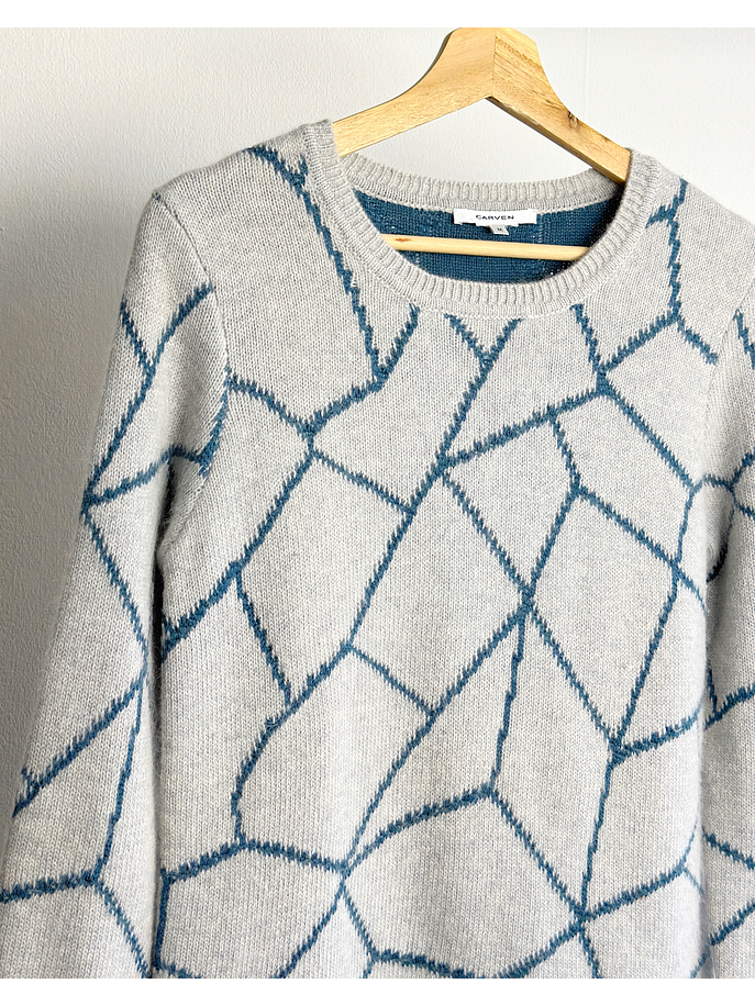 Chaleco diseño geométrico  3