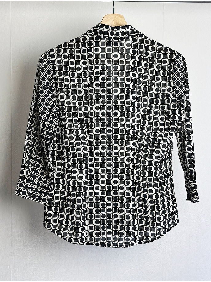 Camisa vintage estampada 4