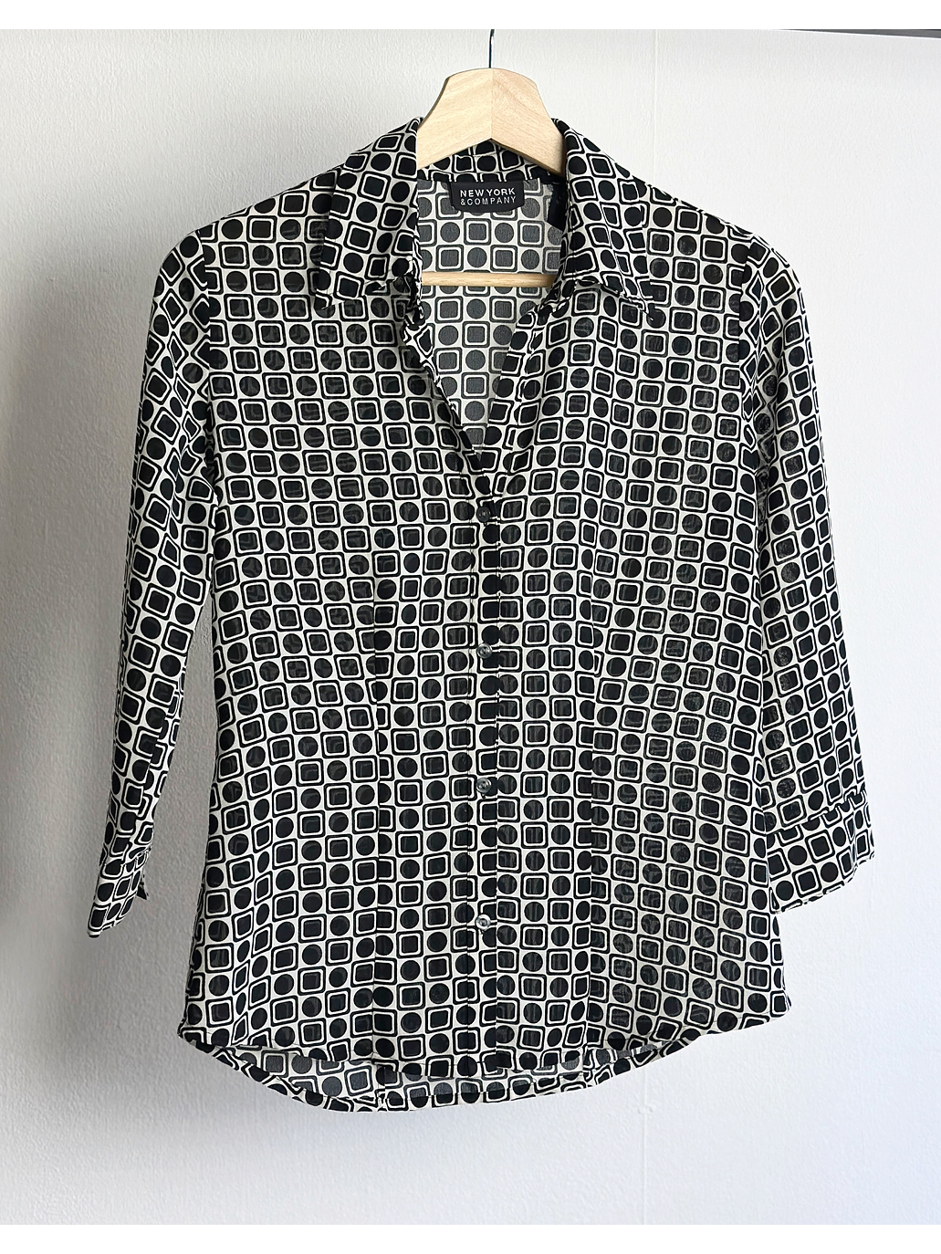 Camisa vintage estampada 1