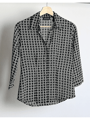 Camisa vintage estampada