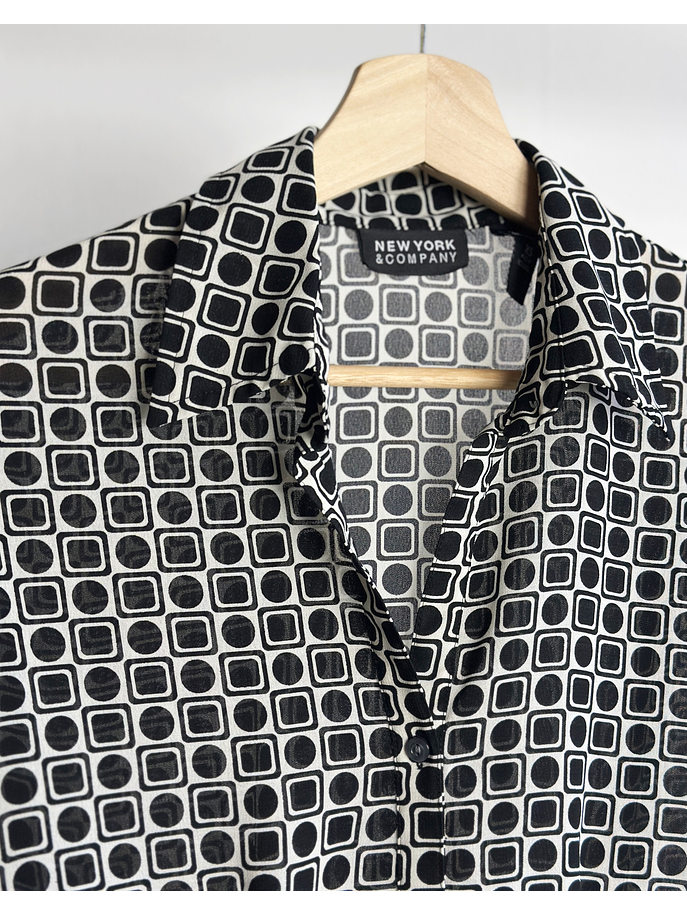 Camisa vintage estampada 3