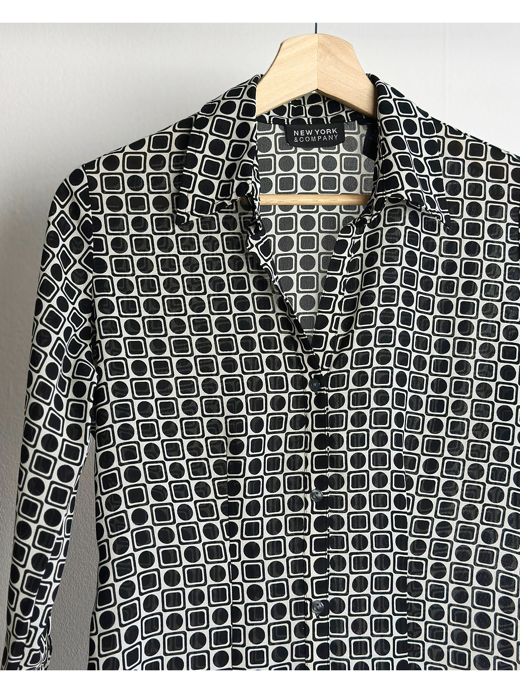 Camisa vintage estampada 2