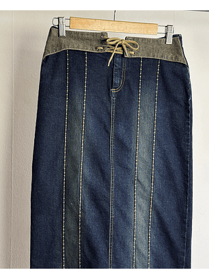 Falda de mezclilla vintage