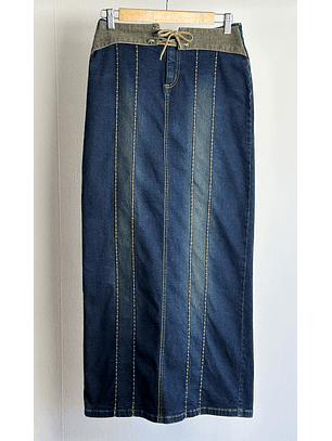 Falda de mezclilla vintage