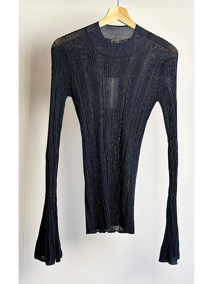 Top de malla con brillos  1
