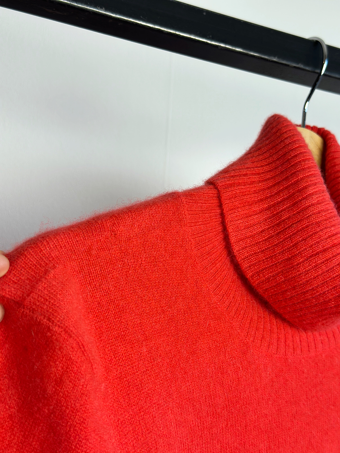 Suéter cachemira naranja 4