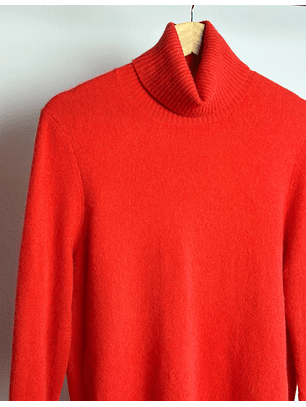 Suéter cachemira naranja