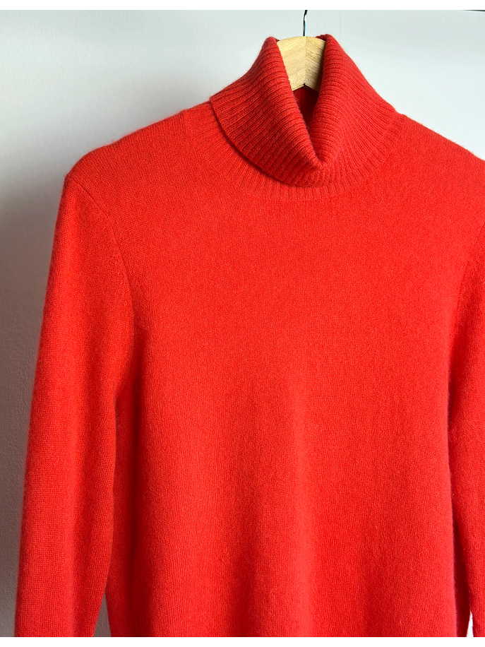 Suéter cachemira naranja 2