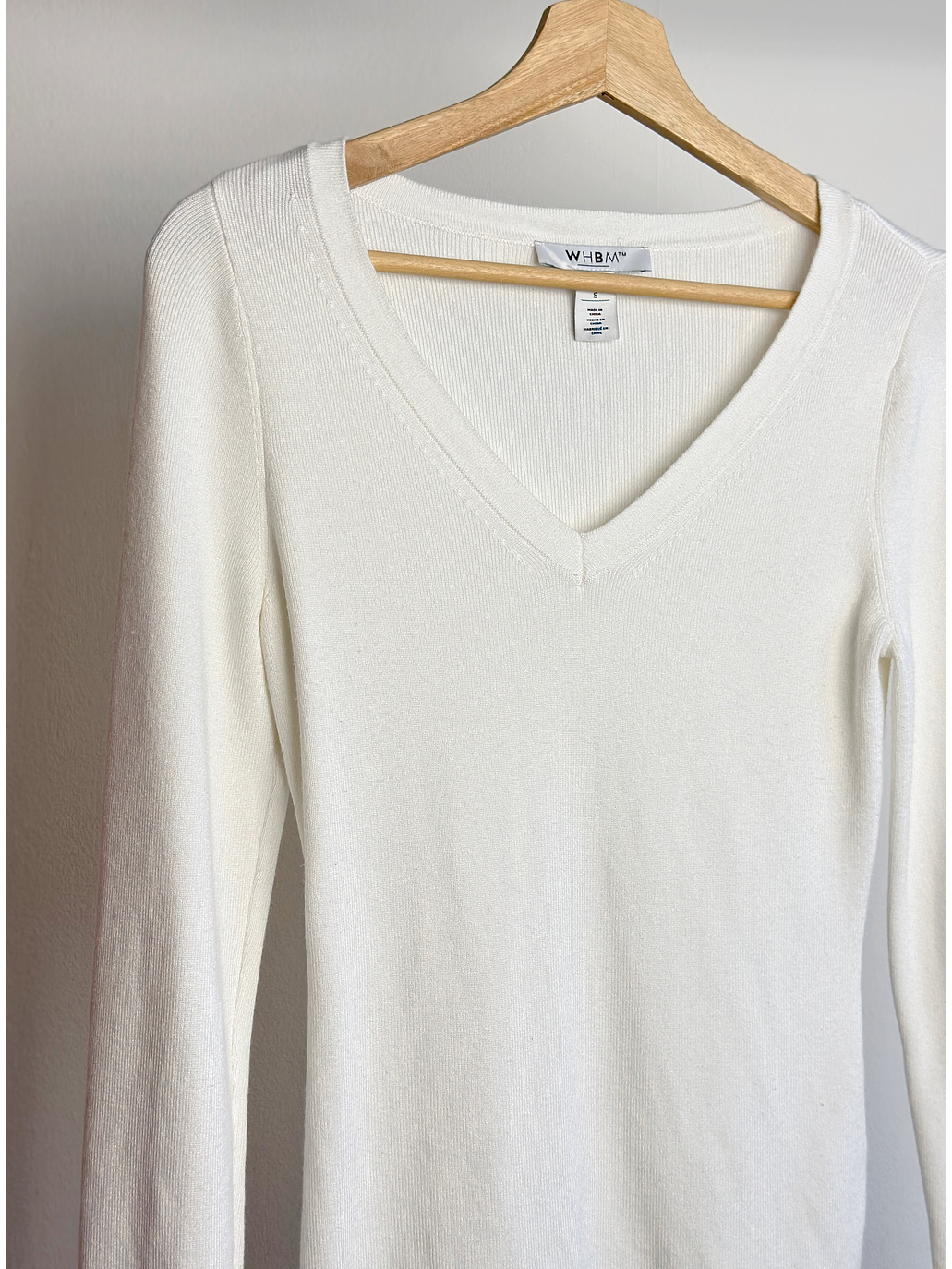 Chaleco blanco cuello V 2