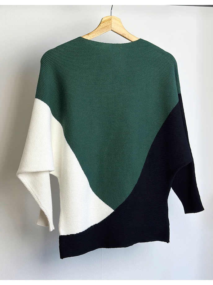 Polera de punto elasticada 2