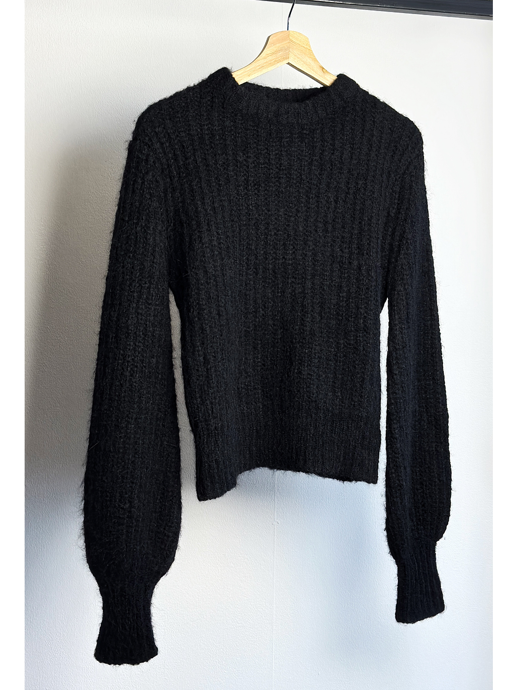Chaleco negro alpaca  1