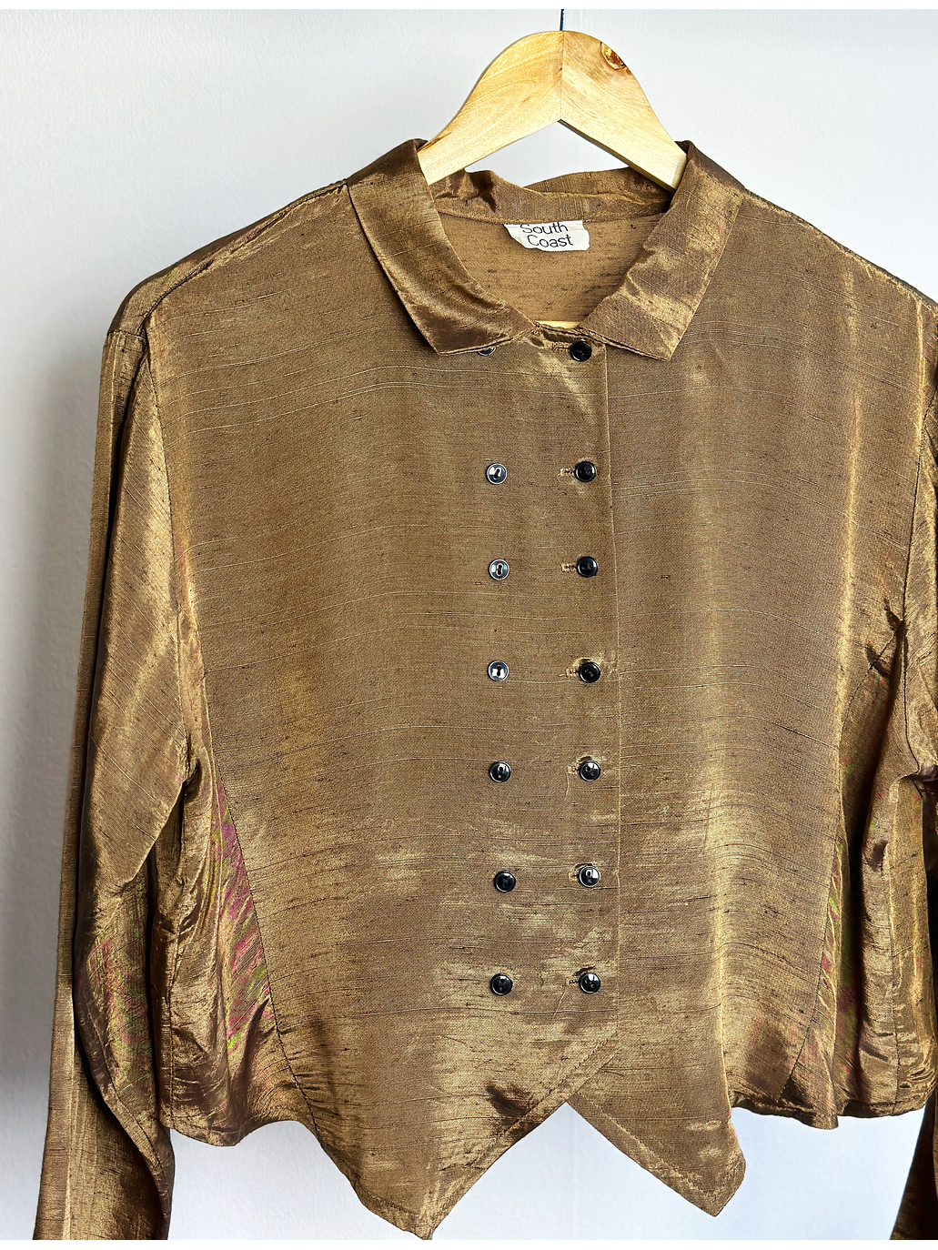 Camisa corta metalizada 2