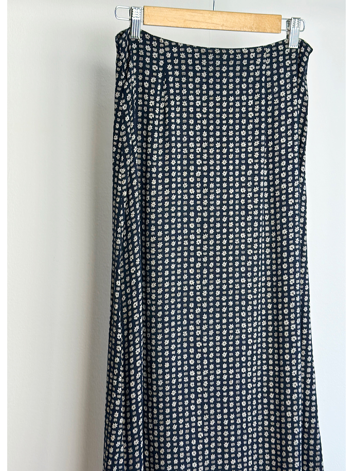 Falda midi floreada 2