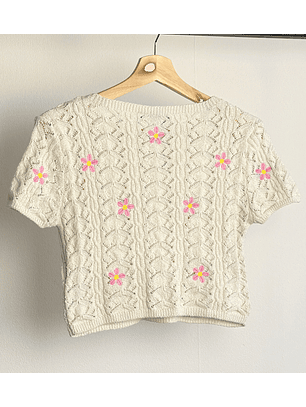 Top de punto elasticado