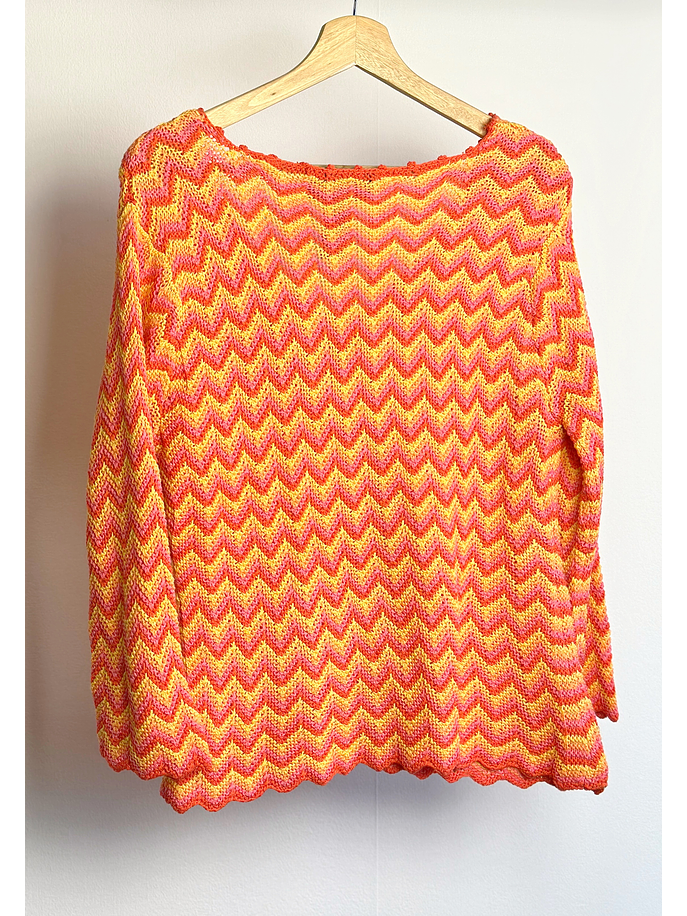 Chaleco tejido colores  3