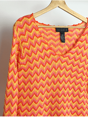 Chaleco tejido colores 