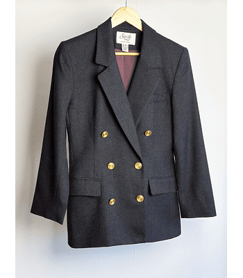 Blazer plomo melange