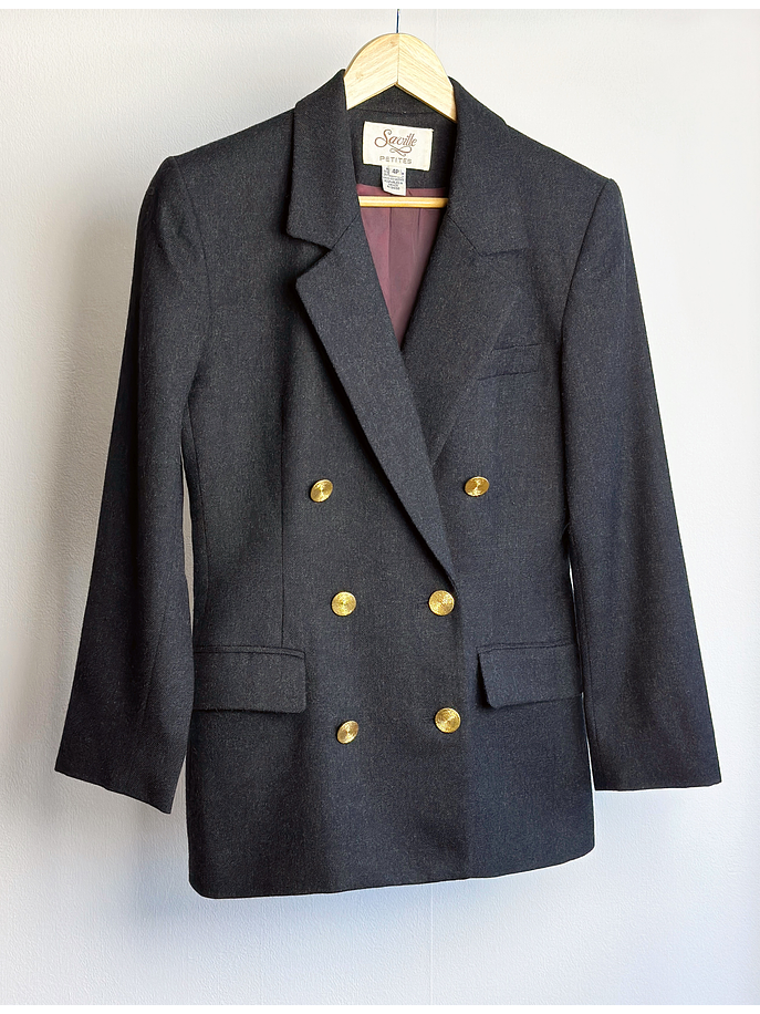 Blazer plomo melange 1