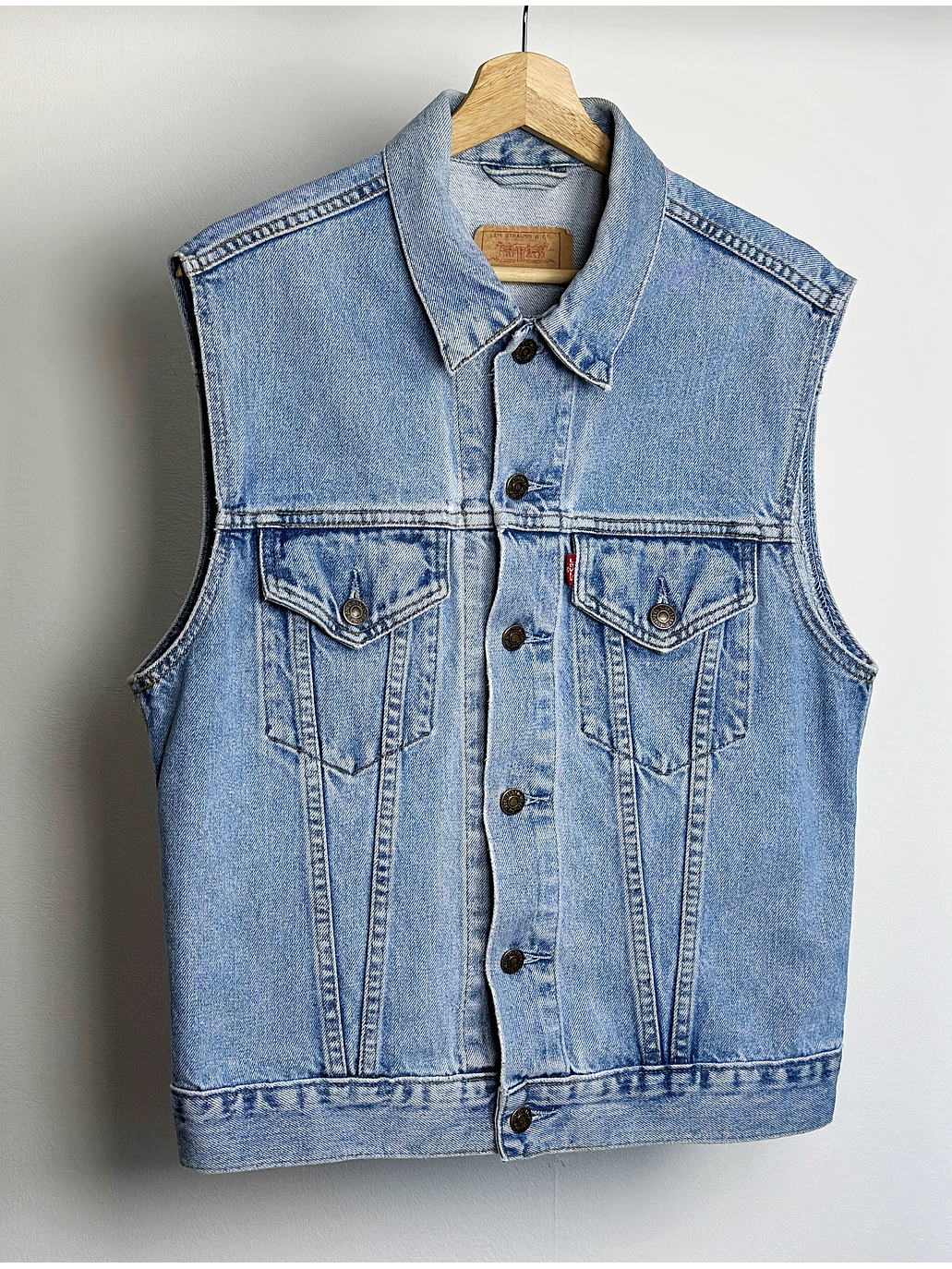 Chaqueta mezclilla celeste 1