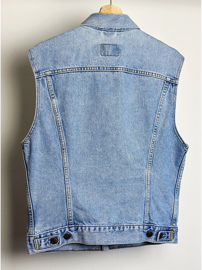 Chaqueta mezclilla celeste 3