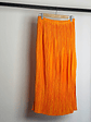 Falda plisada naranja - Miniatura 3