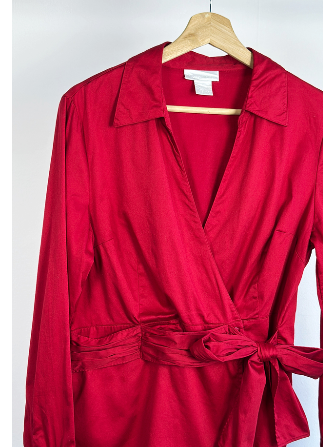 Camisa roja con cinta 2