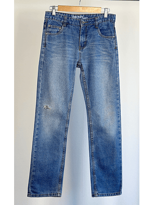 Jeans azul tiro medio