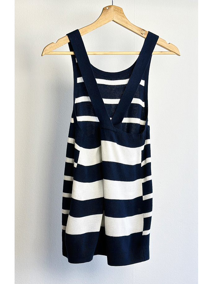 Top de punto rayado 2