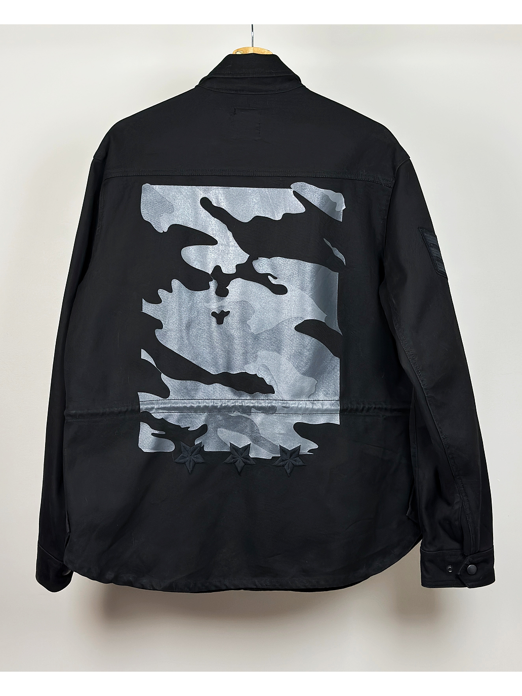 Chaqueta mezclilla estilo militar 4