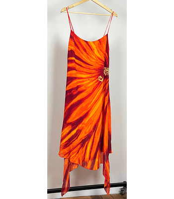 Vestido floreado vintage 