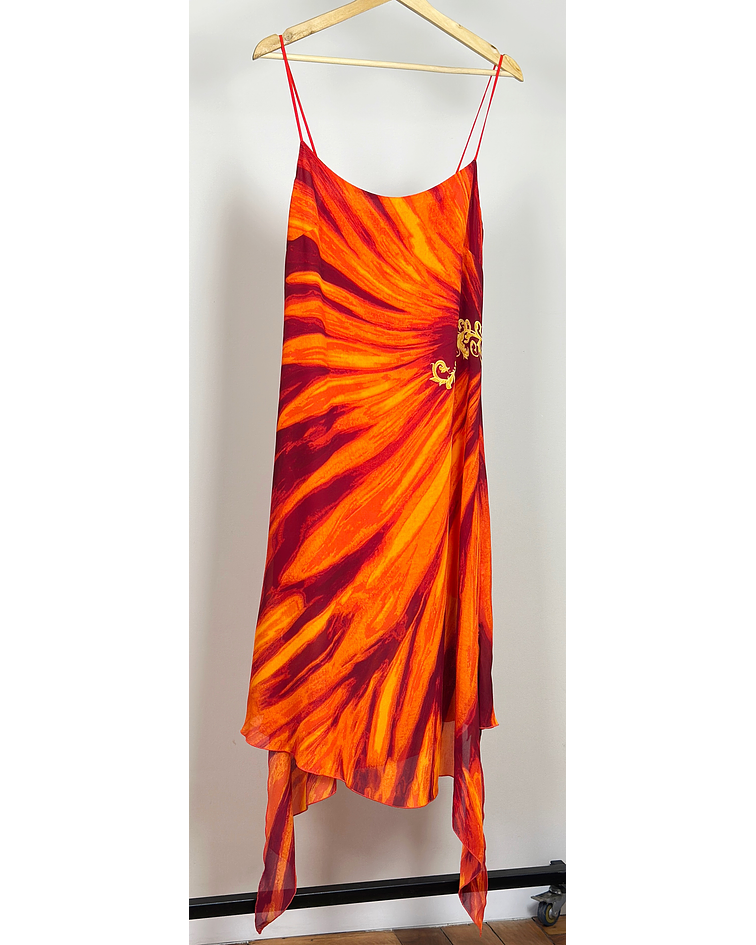 Vestido floreado vintage 