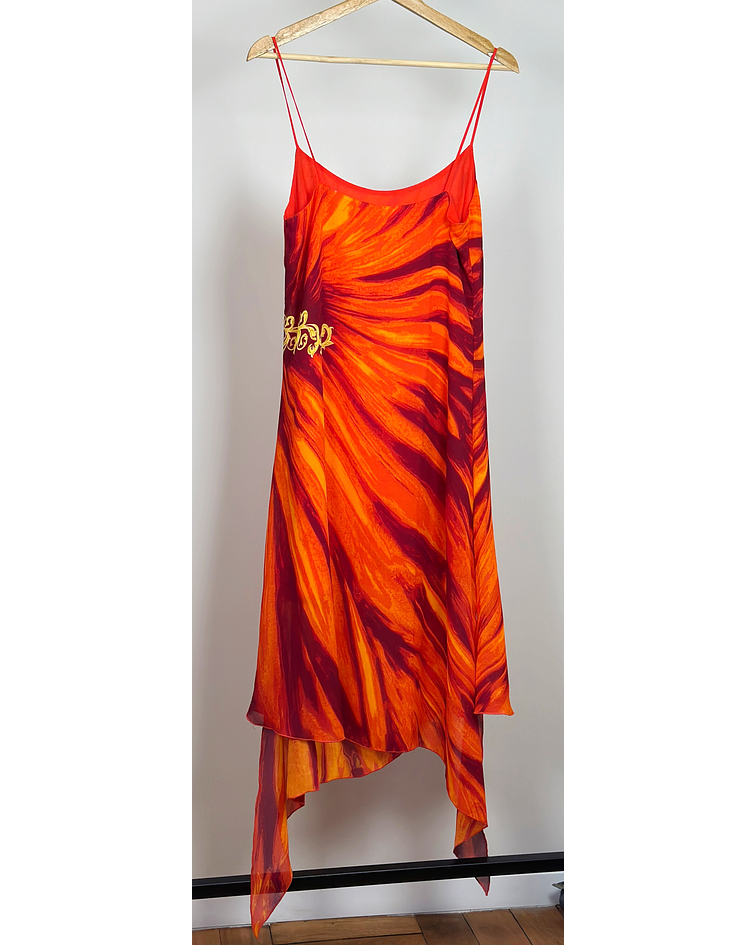 Vestido floreado vintage 