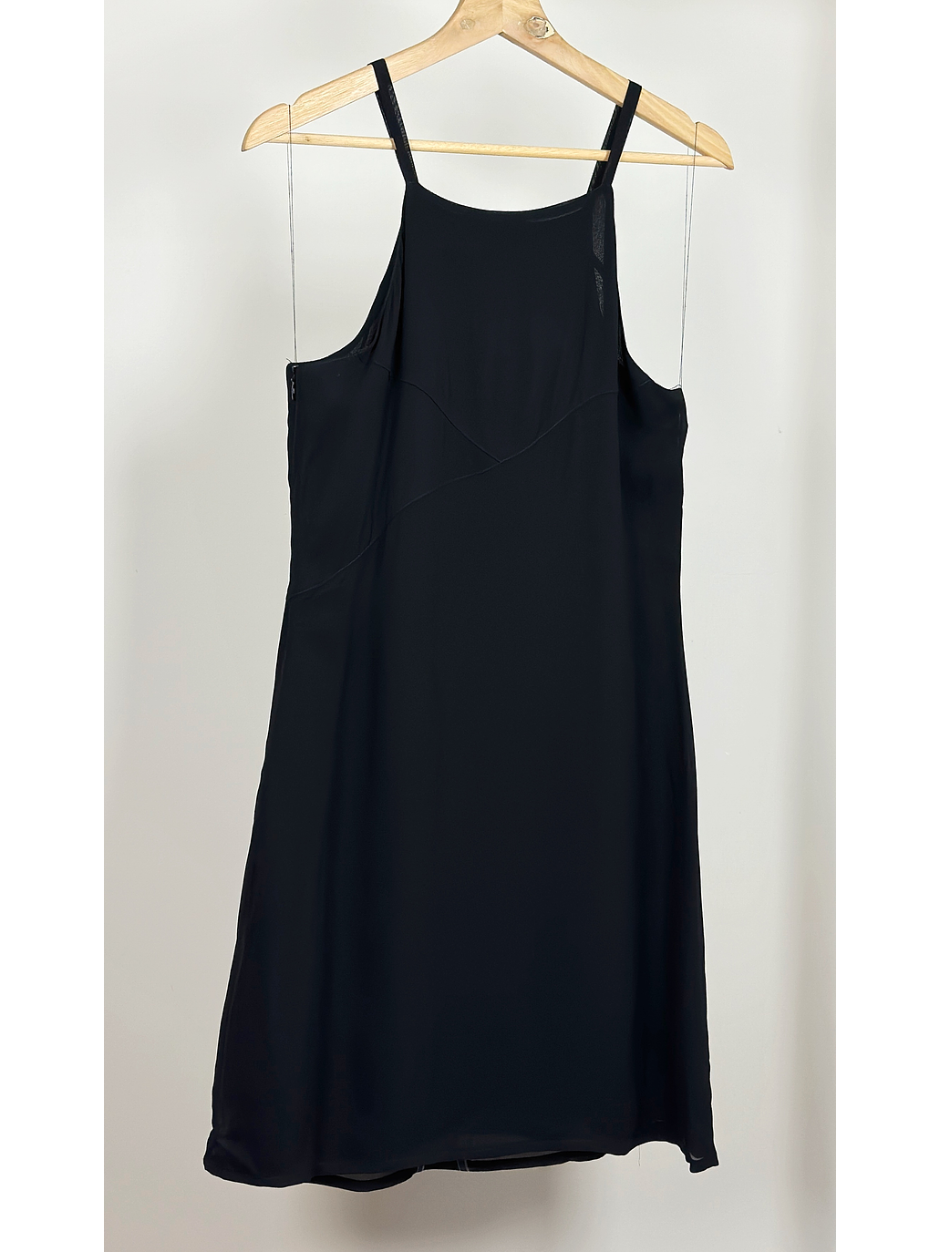 Vestido negro estampado  3