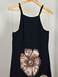 Vestido negro estampado  - Miniatura 2