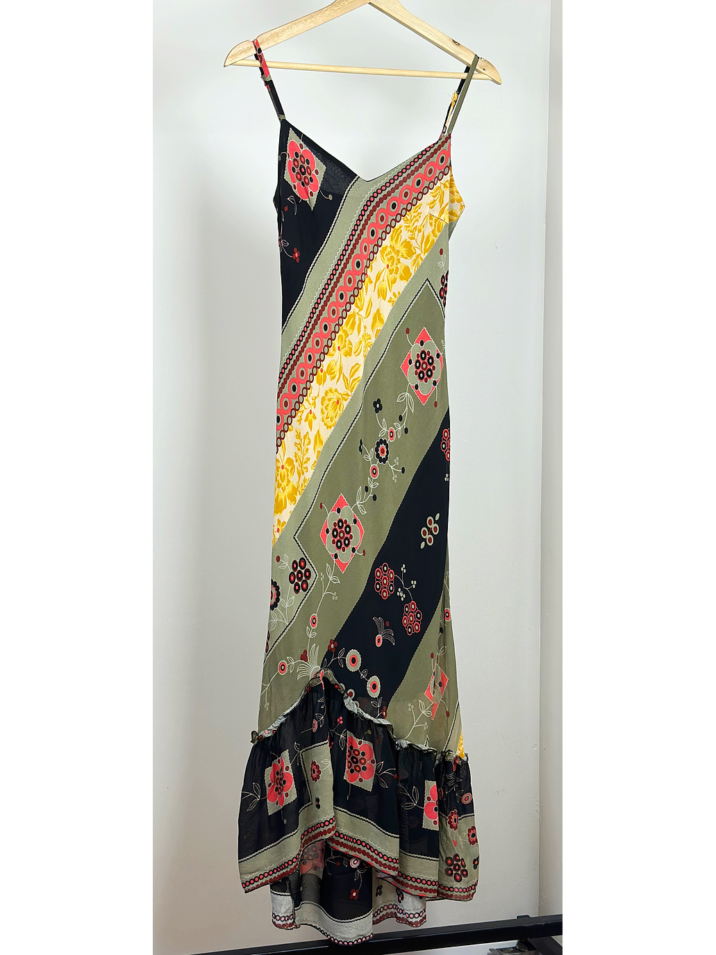 Vestido floreado vintage 1