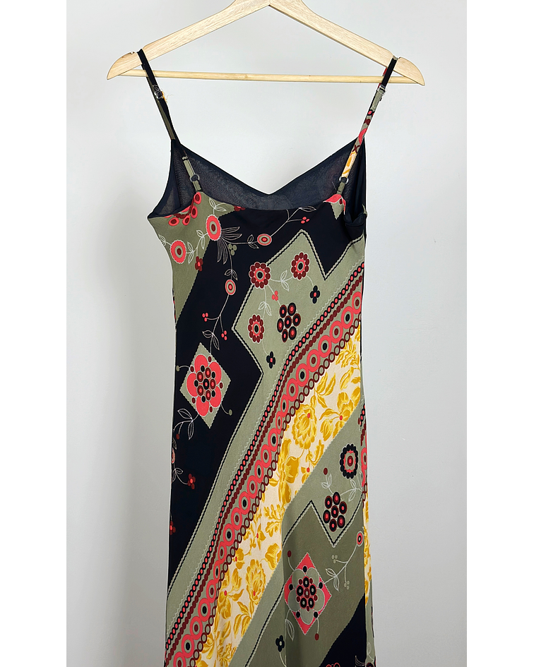 Vestido floreado vintage