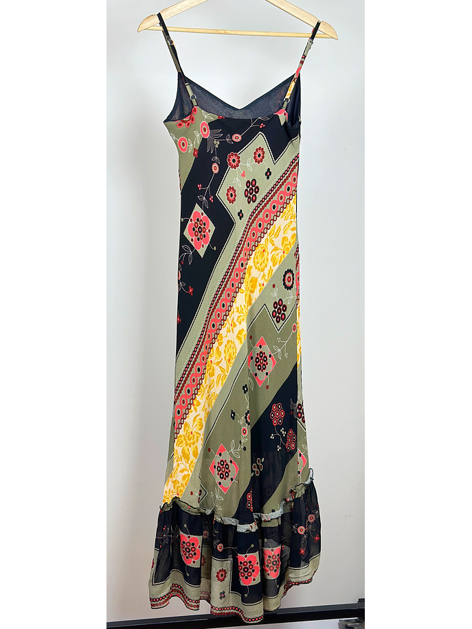 Vestido floreado vintage 4