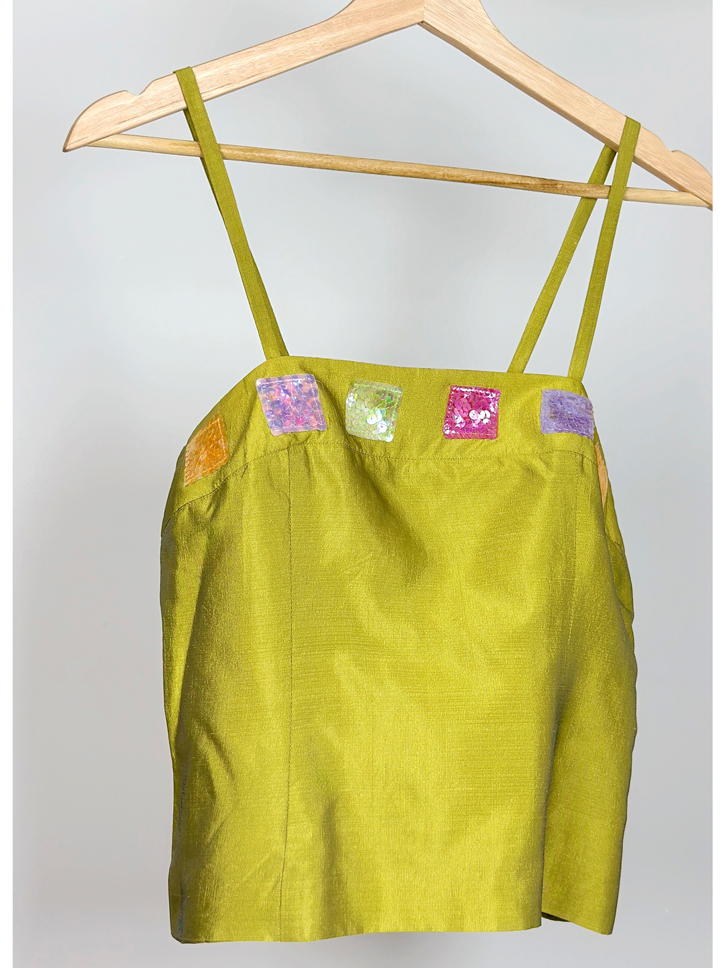 Top vintage verde  2