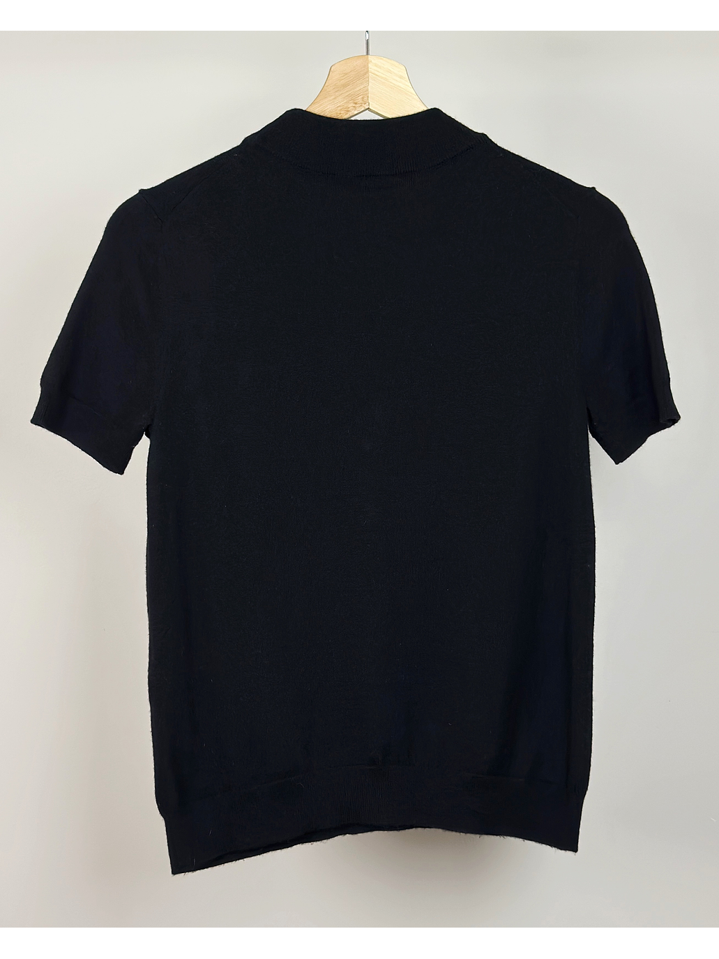 Polera de punto negra 3