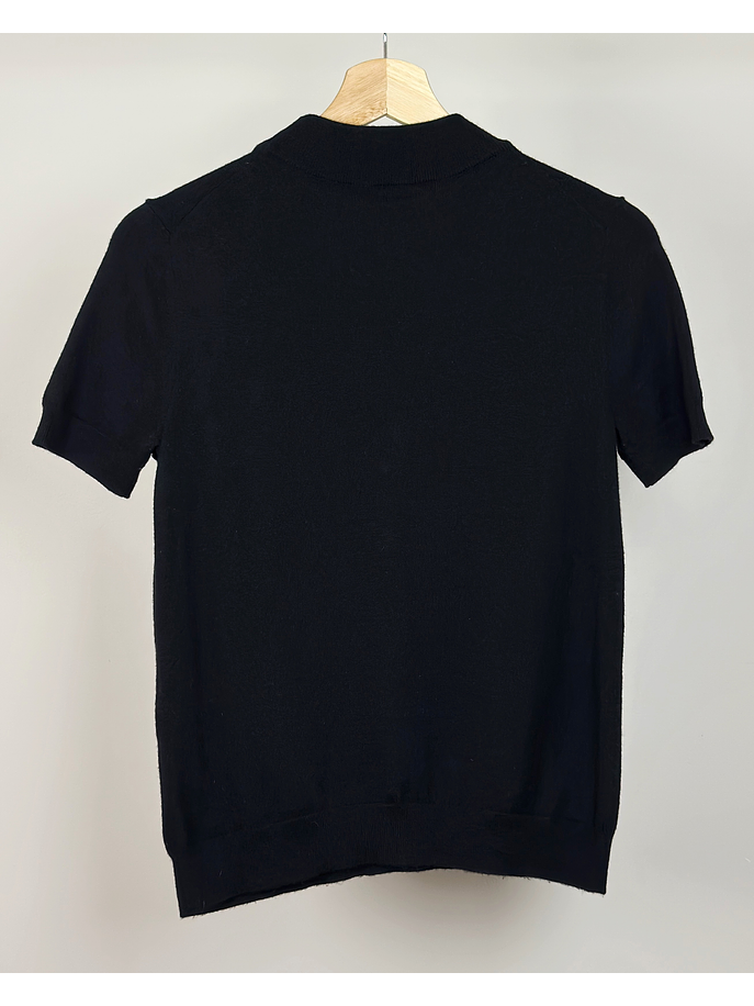 Polera de punto negra 3