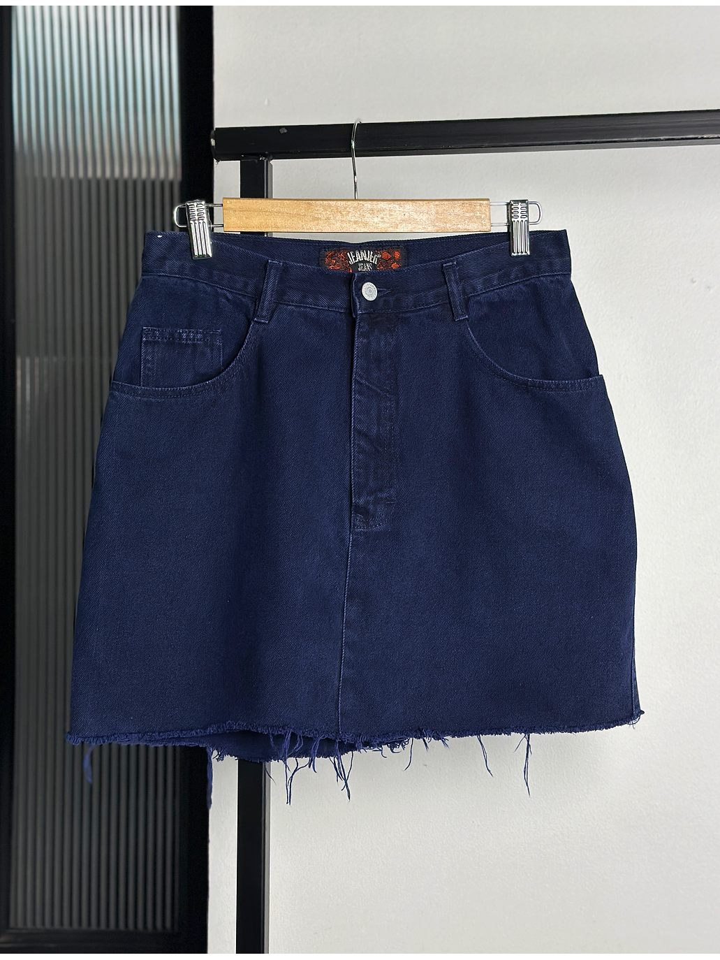 Falda mezclilla azul 1