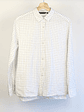 Camisa blanca cuadrillé - Miniatura 1