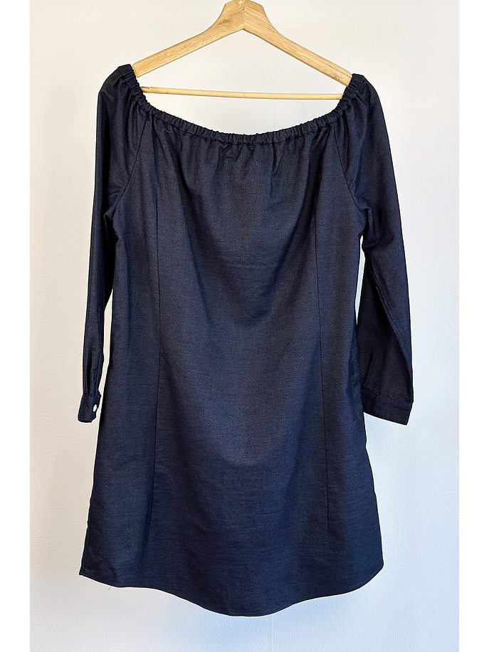 Vestido azul denim 3