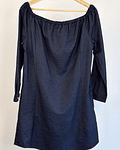 Vestido azul denim